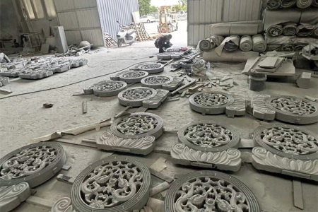石雕加工车间