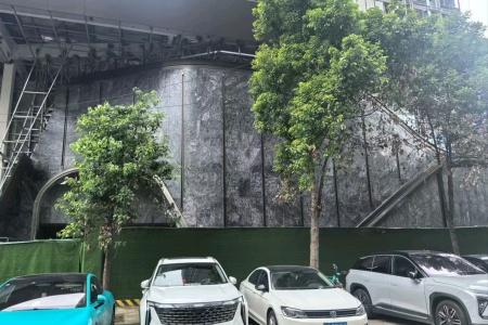 黑底浪淘沙干挂