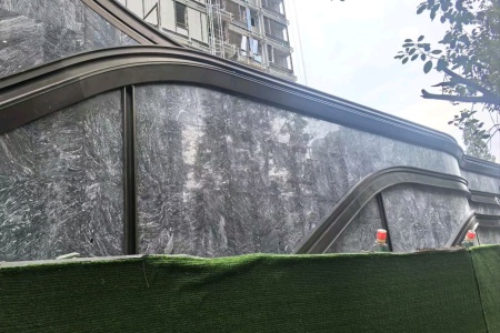 黑底浪淘沙干挂