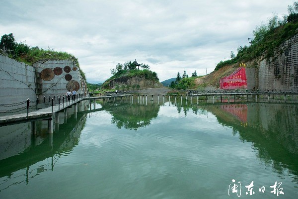 余小山矿山生态修复，为当地村民提供休闲旅游好去处