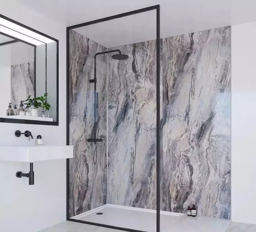 卫浴空间中的石材设计，美爆了，快发给客户看吧！