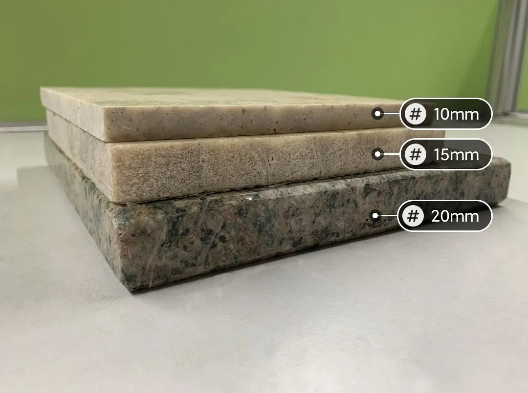 石材越薄越好吗？不不不，板材厚度直接影响使用寿命