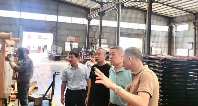 中国石材协会常务副会长齐子刚等赴温州、霞浦调研考察
