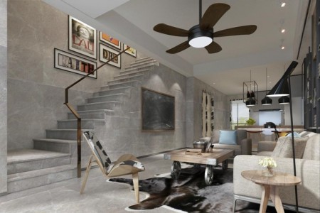 奥斯卡灰客厅案例