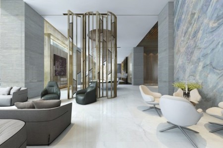 东方白-客厅案例