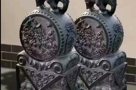 抱鼓石门墩石多种款式可选13963761592