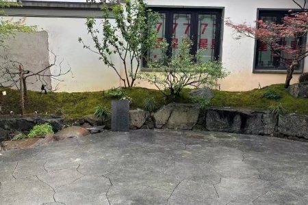 中国黑景观石