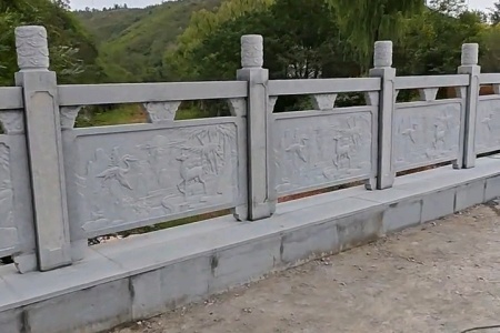 花岗岩石栏杆案例