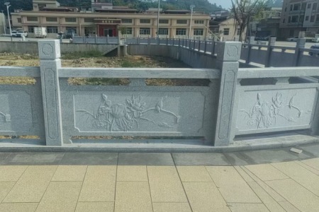 新农村建设，池塘定制雕刻栏杆，生产安装全程服务