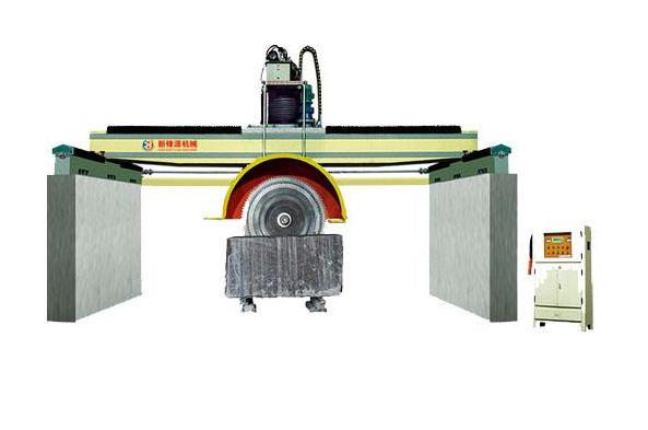 FYQ6-10桥式双梁柱体导向多片切石