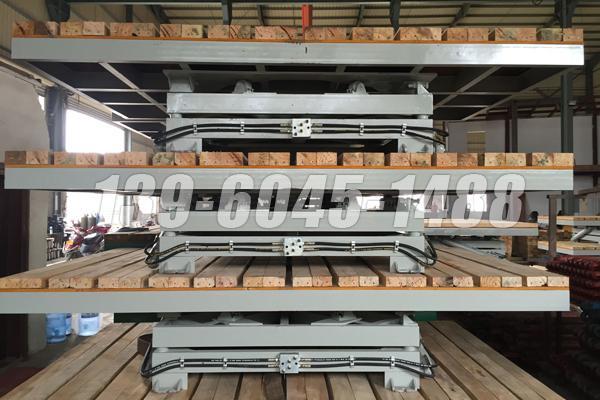 红外线切边机旋转台车