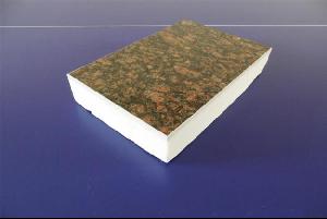 仿英国棕花岗岩硅酸钙板保温装饰复合板