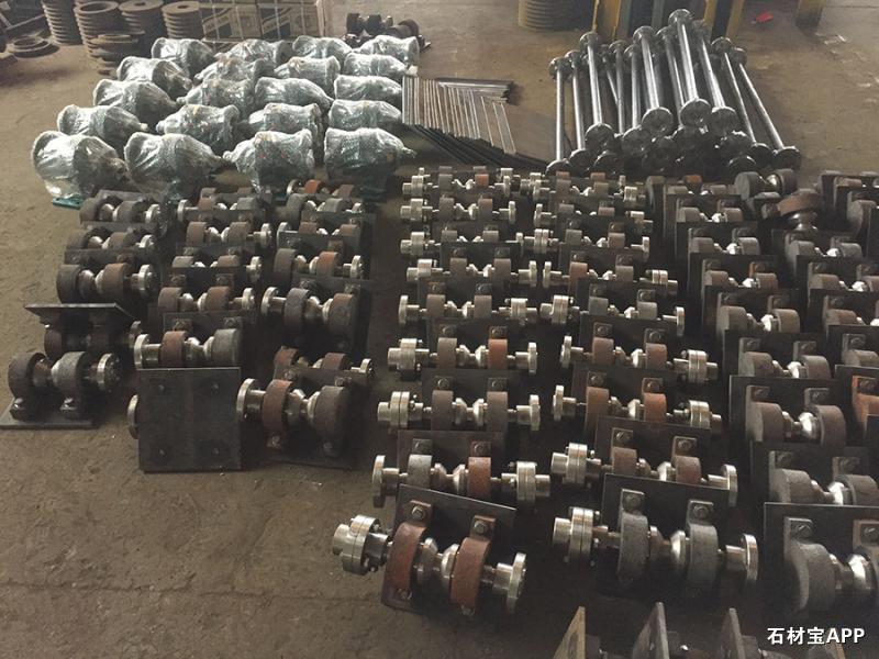 自动分片料车轮