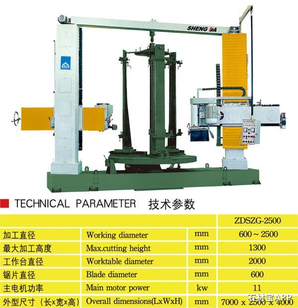 ZDSZG-2500电脑控制双立柱组合切机