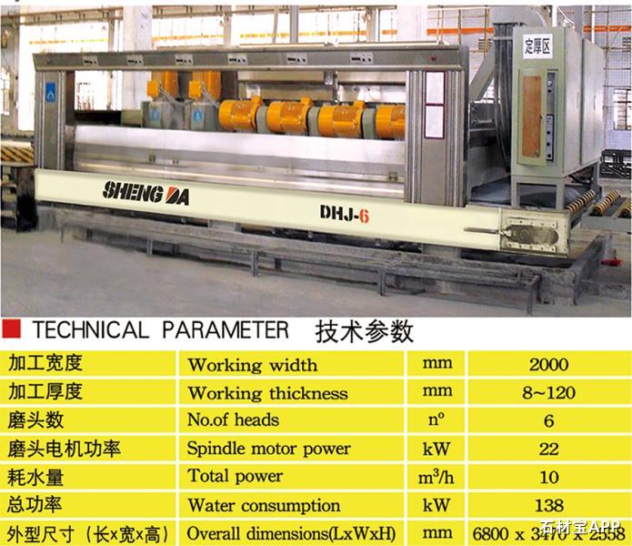 DHJ-6六头定厚机