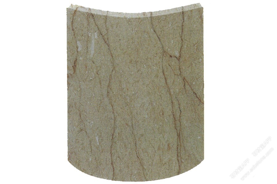 新雅米黄(红底)