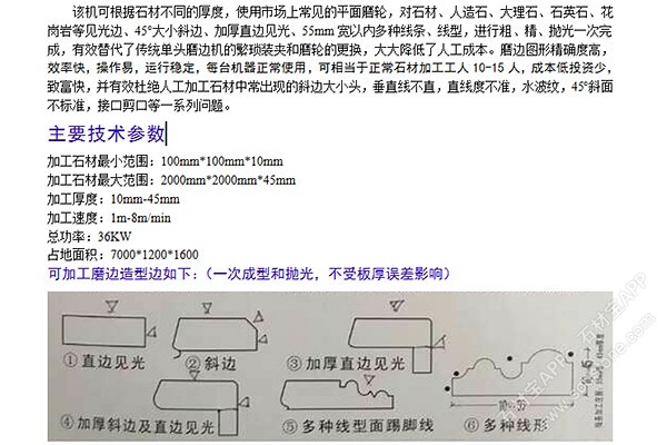 产品参数