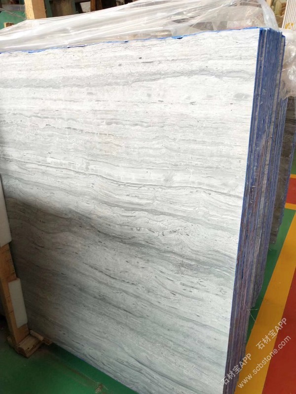蓝木纹大板