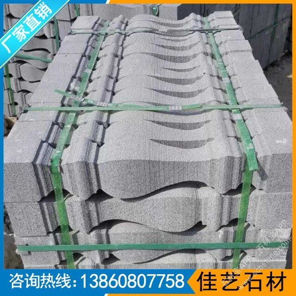 芝麻黑石材栏杆石