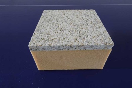 黄金麻(荔枝面)花岗岩节能保温一体化复合板