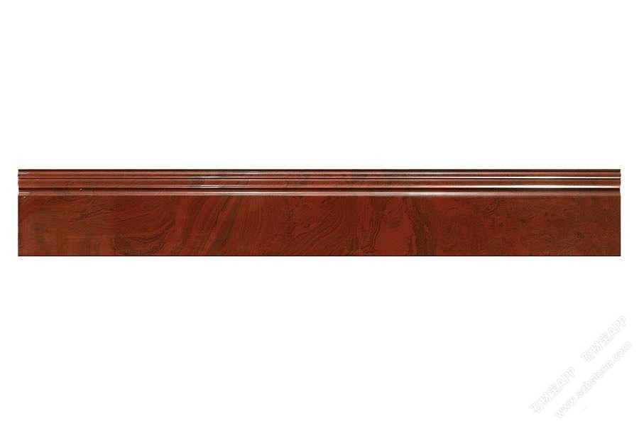 地脚线JS拉菲红