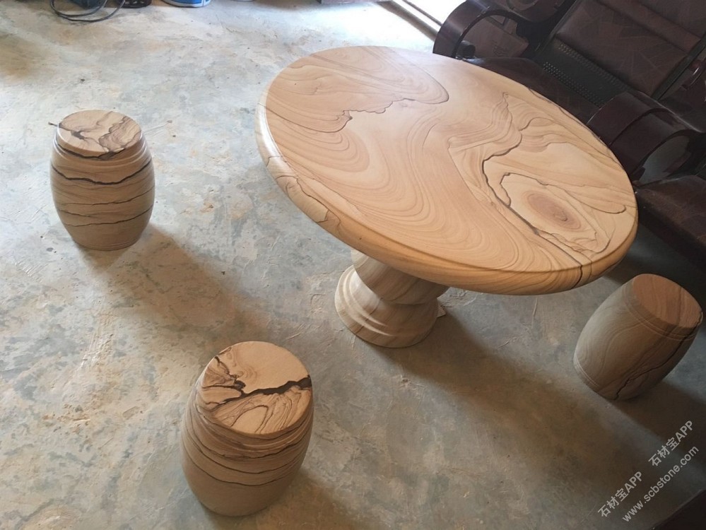 砂岩桌椅