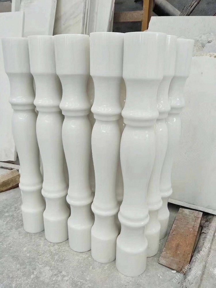 “维多利亚白”花瓶柱