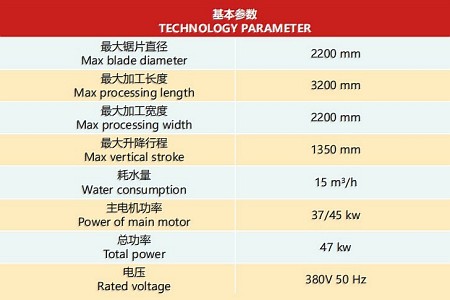 龙门大切机 技术参数