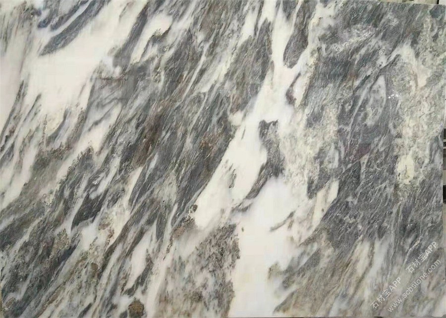 云雾白乱纹大板