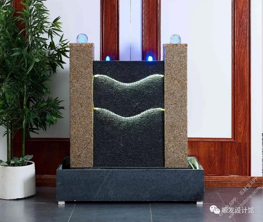 水幕墙透光屏风款