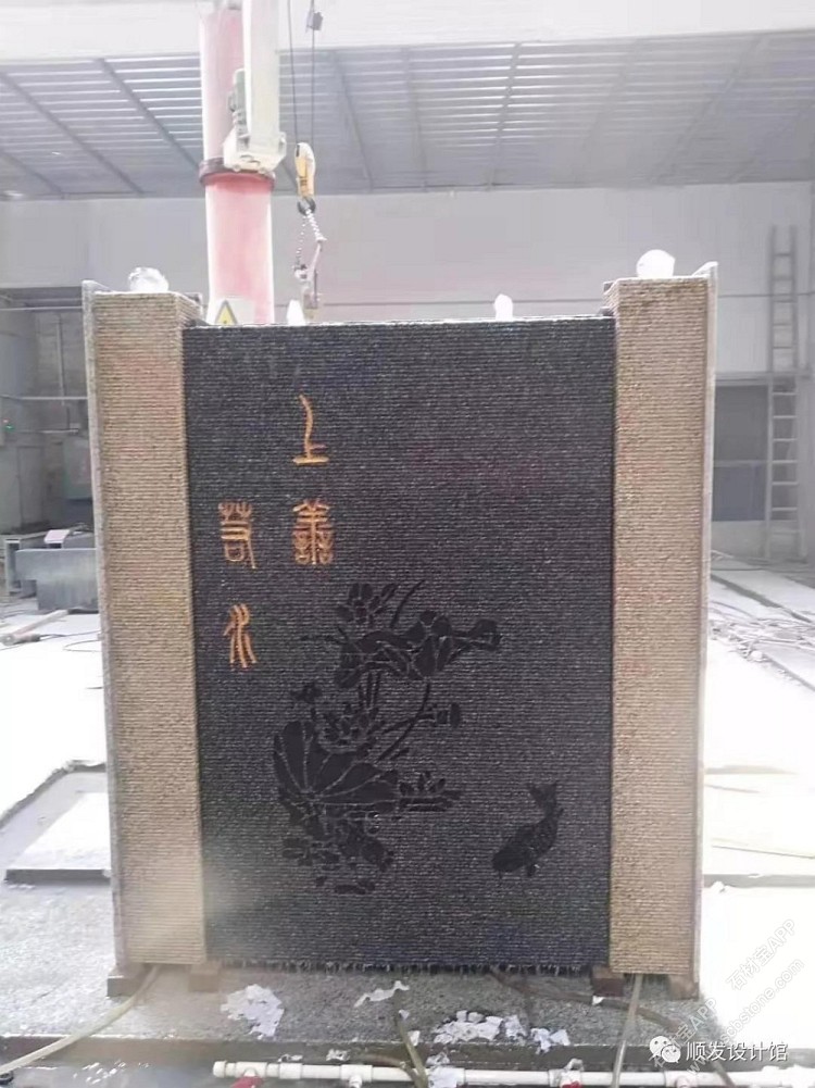 水幕墙透光屏风款