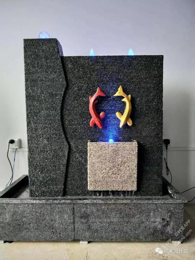 水幕墙双鱼戏水款