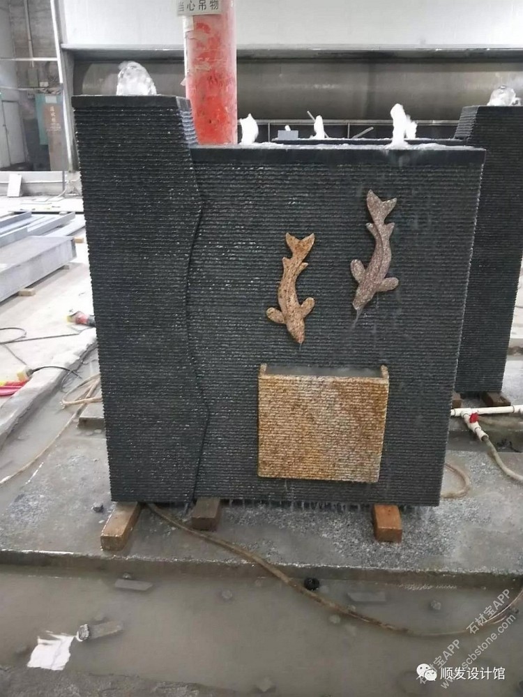 水幕墙双鱼戏水款