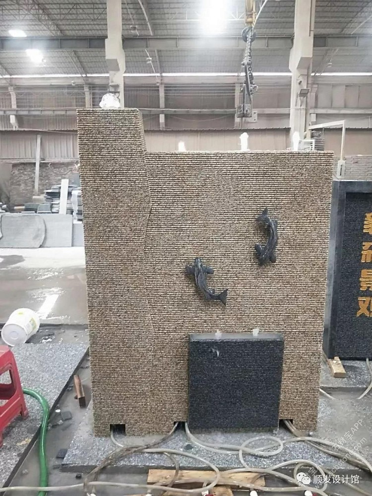 水幕墙双鱼戏水款