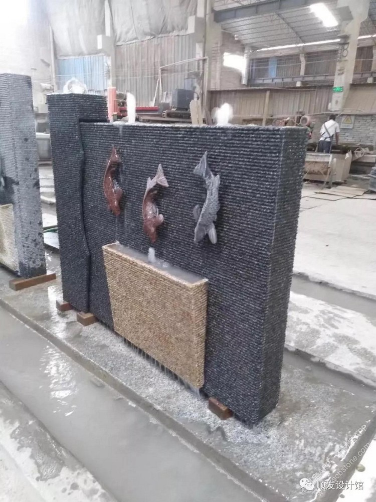 水幕墙双鱼戏水款