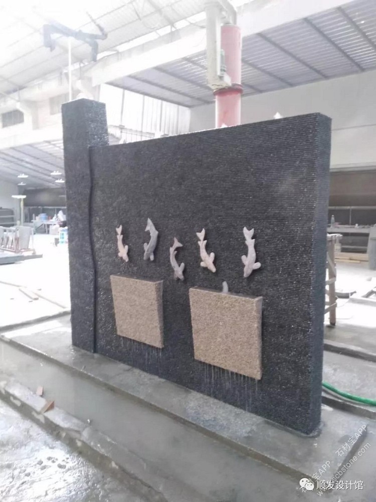 水幕墙双鱼戏水款