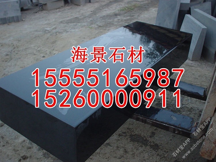 中国黑花岗岩台面板各种规格定制
