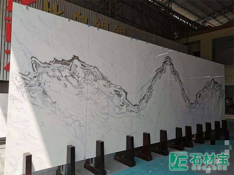 山水画岩板-YB033