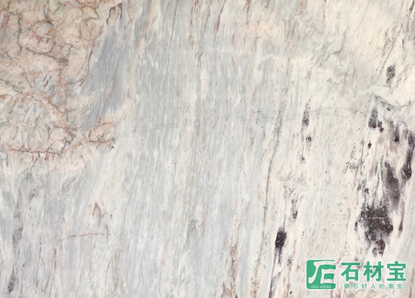 0°南极洲乱纹透光轻奢石(新品)
