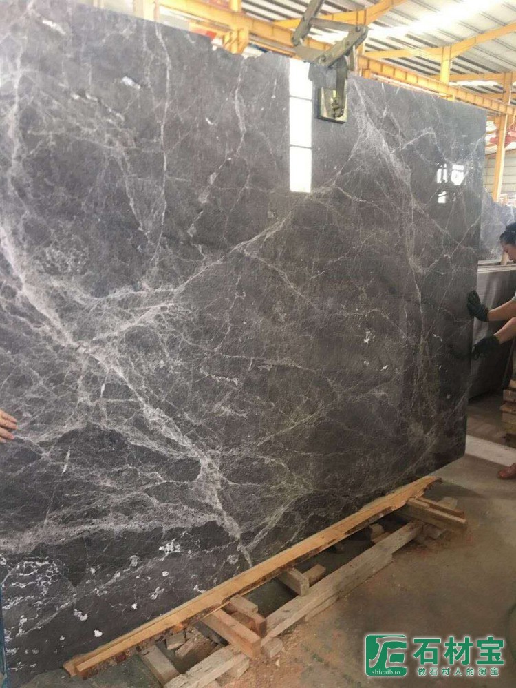 老矿爱马仕灰大板