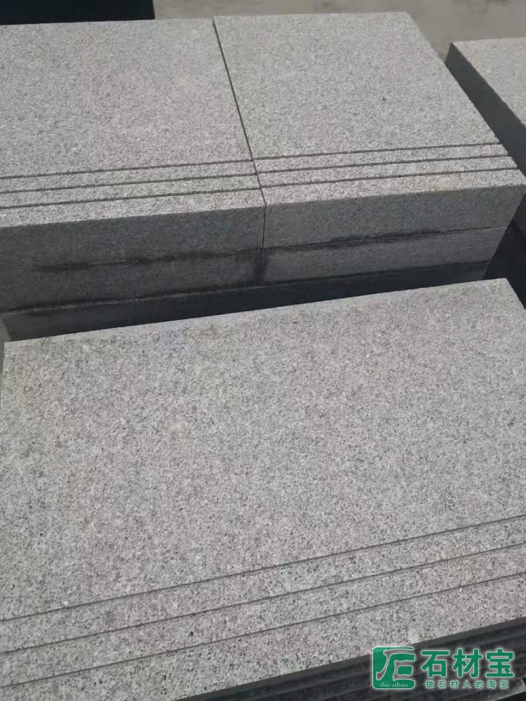 芝麻灰火烧板台阶