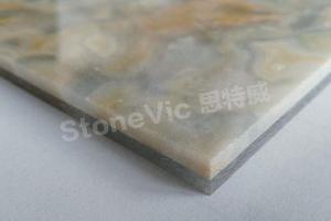 石材复合透光PVC