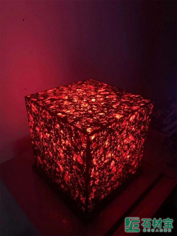 孔雀绿透光展示