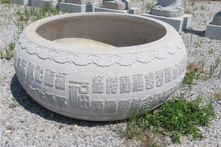 石雕鱼缸 水缸