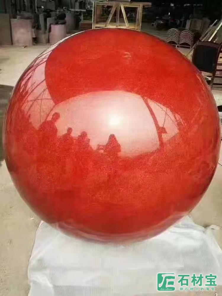 中国红圆球