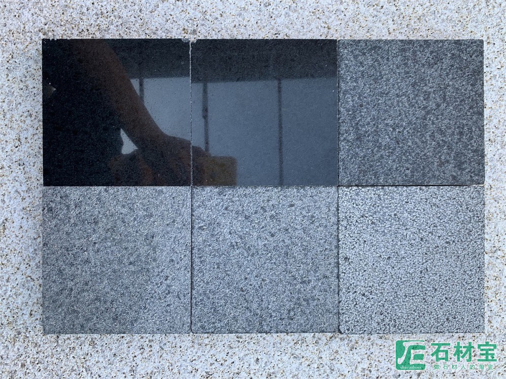 越南黑珍珠黑花岗岩板材定制