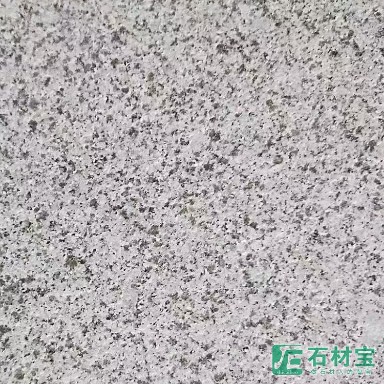 随州细花白麻火烧面 湖北白色麻石火烧板