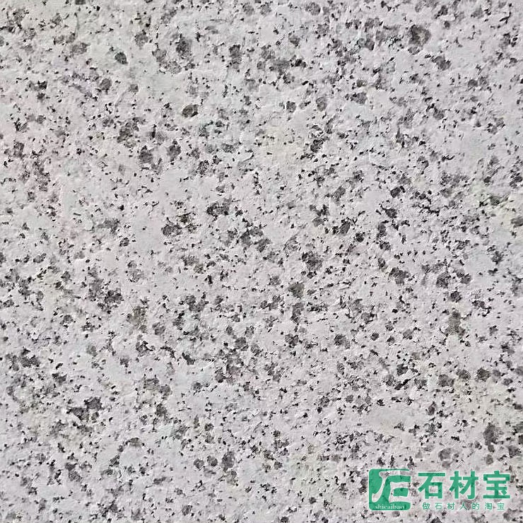 随州中花白麻火烧面 湖北白色麻石烧面