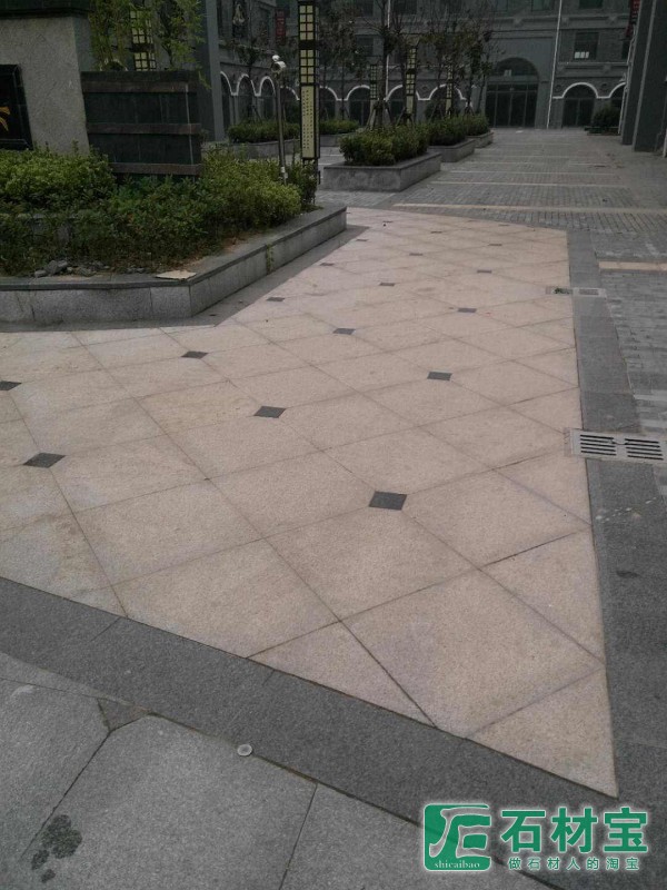 随州黄金麻地铺石随州黄锈石火烧板