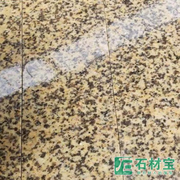 随州黄金麻花岗岩 湖北黄锈石花岗岩光板 外墙干挂